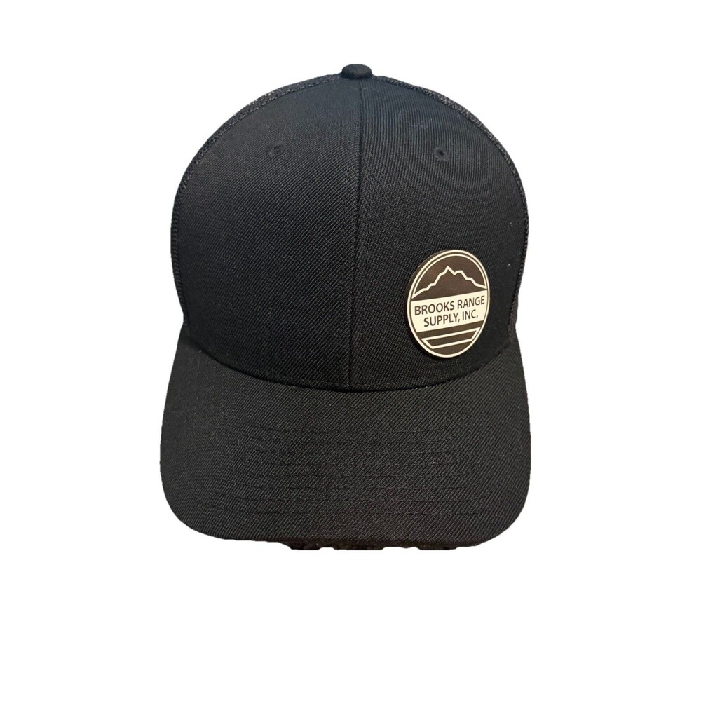 Branded Bills Trucker Hat Brooks Range Supply Black Snapback Adjustable Cap